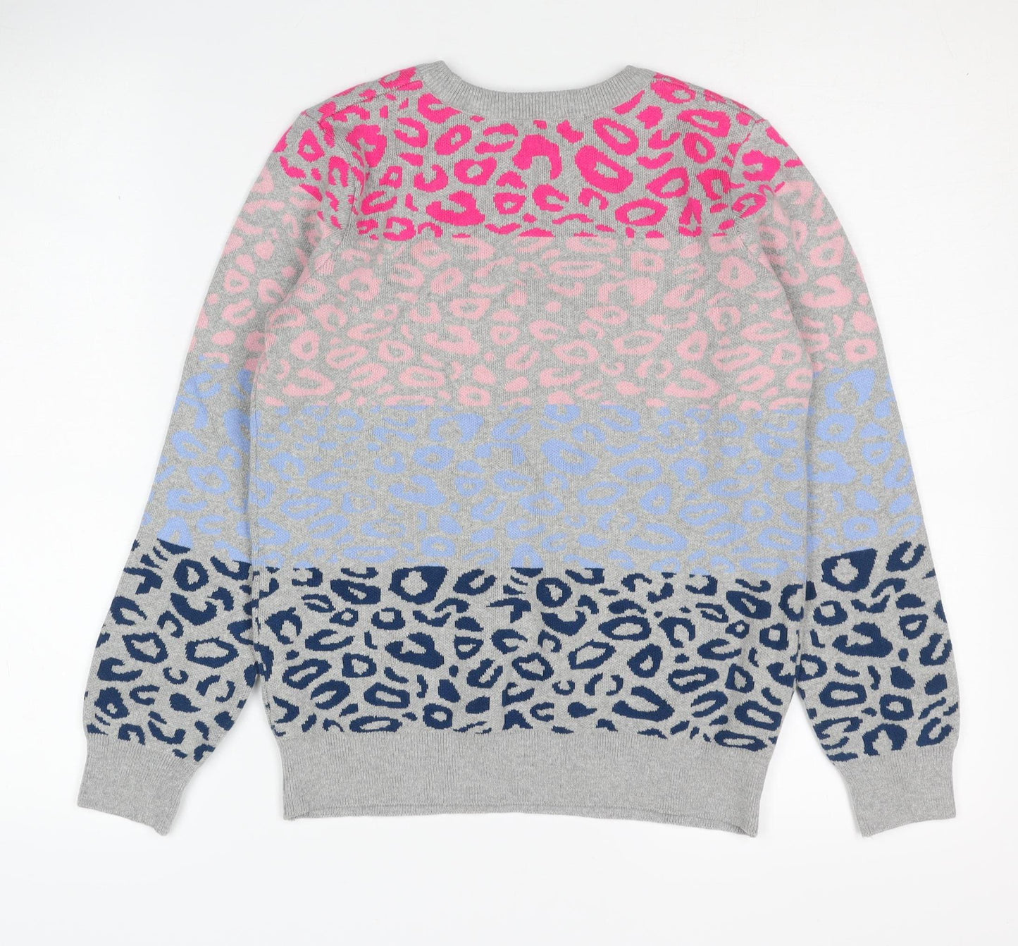 Womens UK Size 8 M&Co Multicoloured Pullover Jumper