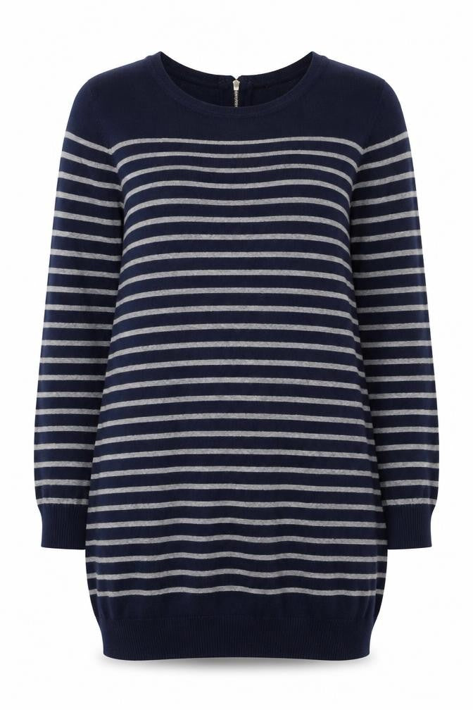 Womens UK Size L Intuition Blue Pullover Jumper
