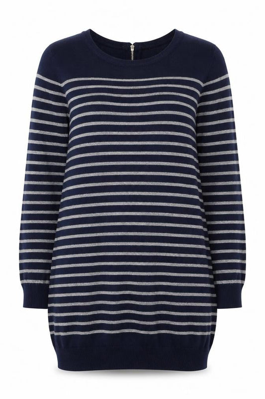 Womens UK Size L Intuition Blue Pullover Jumper