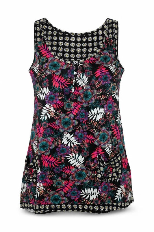 Womens UK Size 10 Joe Browns Multicoloured Tunic Tank