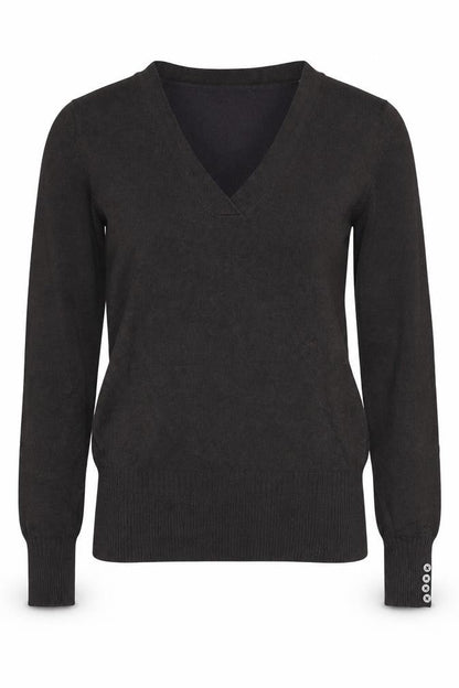 Womens UK Size M MNG Basics Black Pullover Jumper