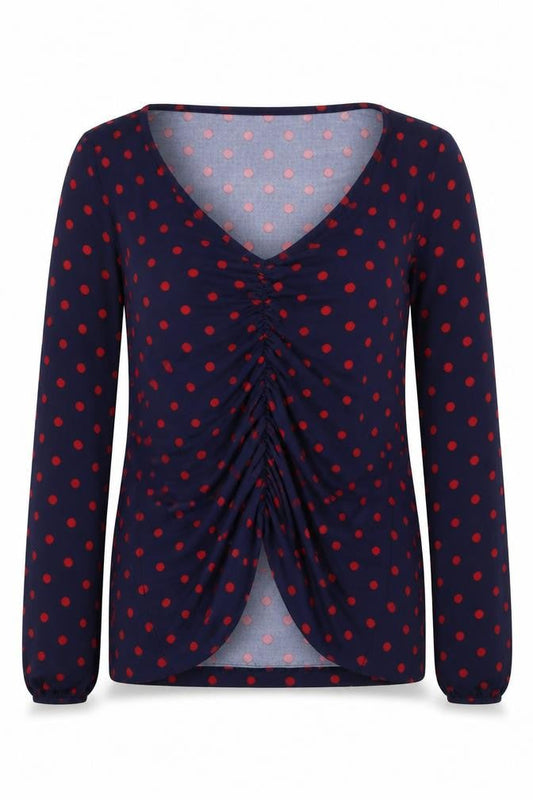 Womens UK Size 12 Stradivarius Multicoloured Basic Blouse