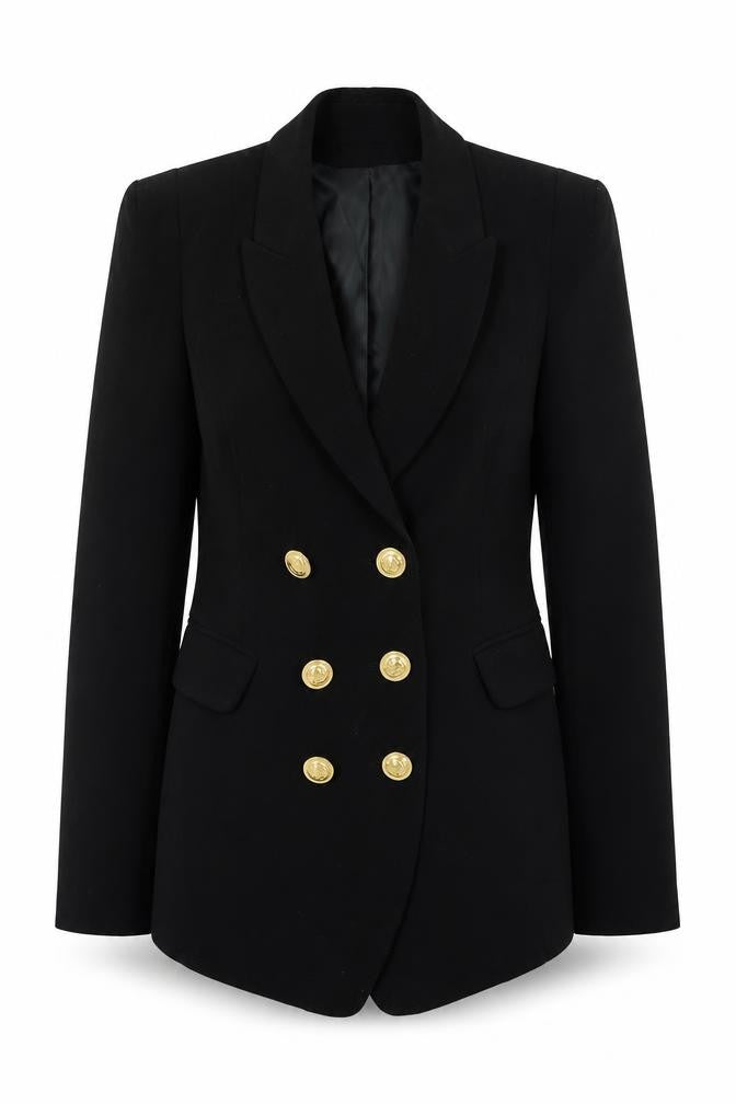 Womens UK Size XS VILA Regular Black Blazer