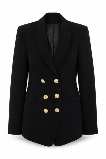 Womens UK Size XS VILA Regular Black Blazer