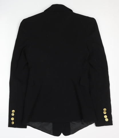 Womens UK Size XS VILA Regular Black Blazer