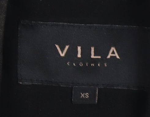 Womens UK Size XS VILA Regular Black Blazer