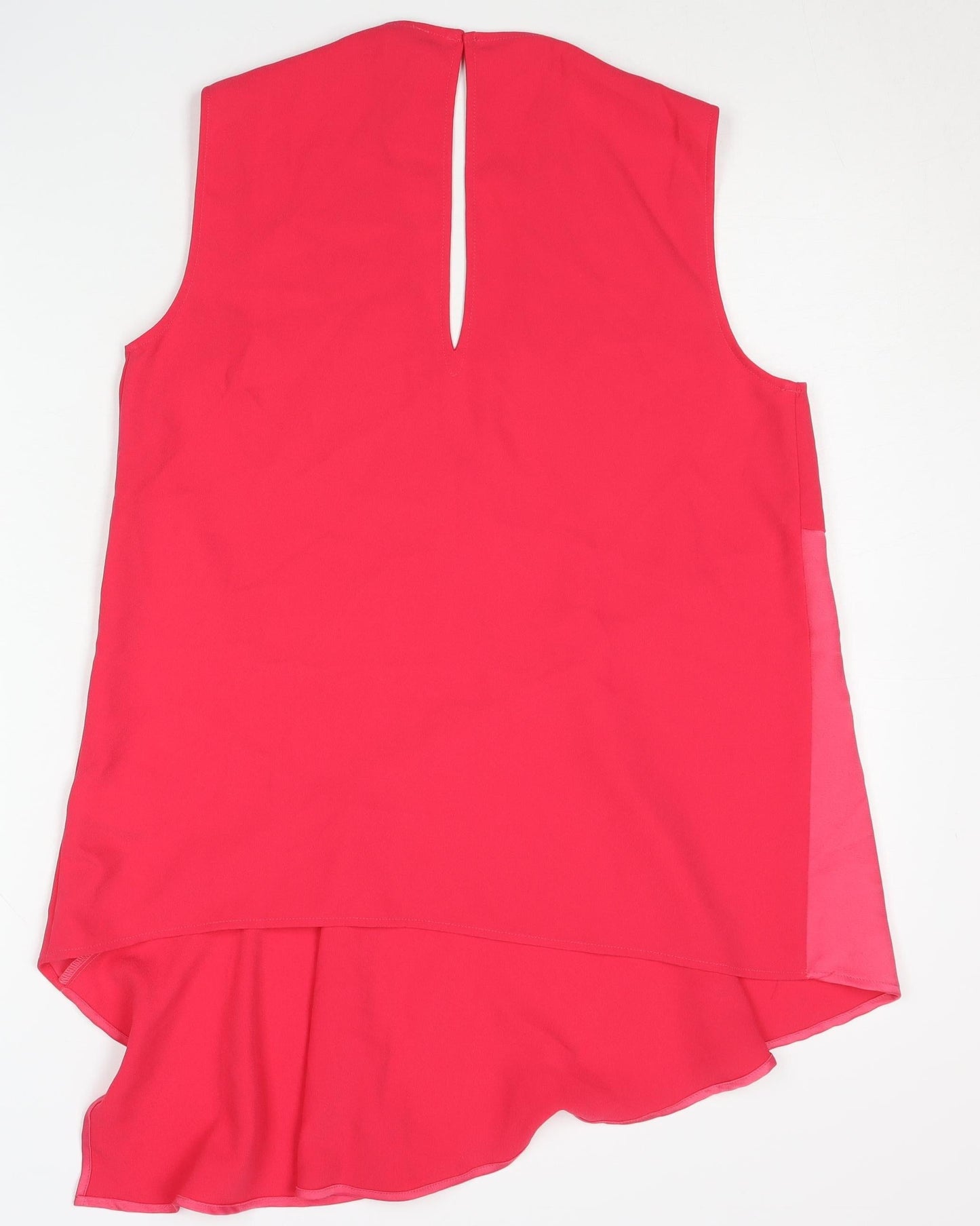 Womens UK Size 12 Marks and Spencer Red Basic Blouse