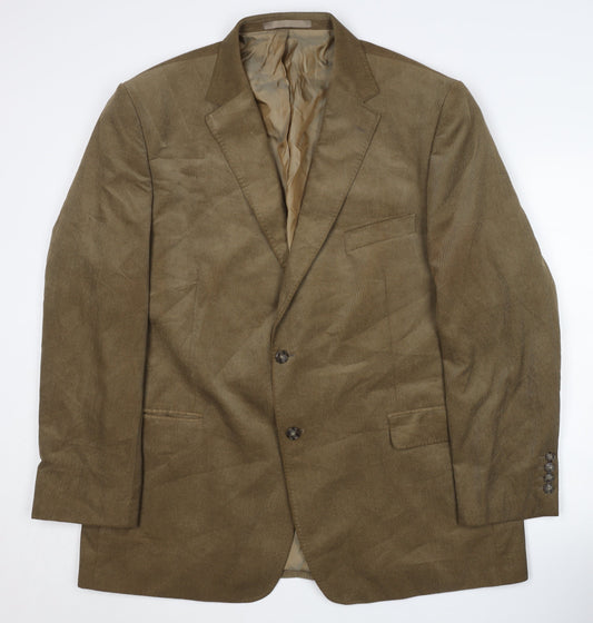 Mens UK Size 46 Marks and Spencer Regular Brown Suit Jacket