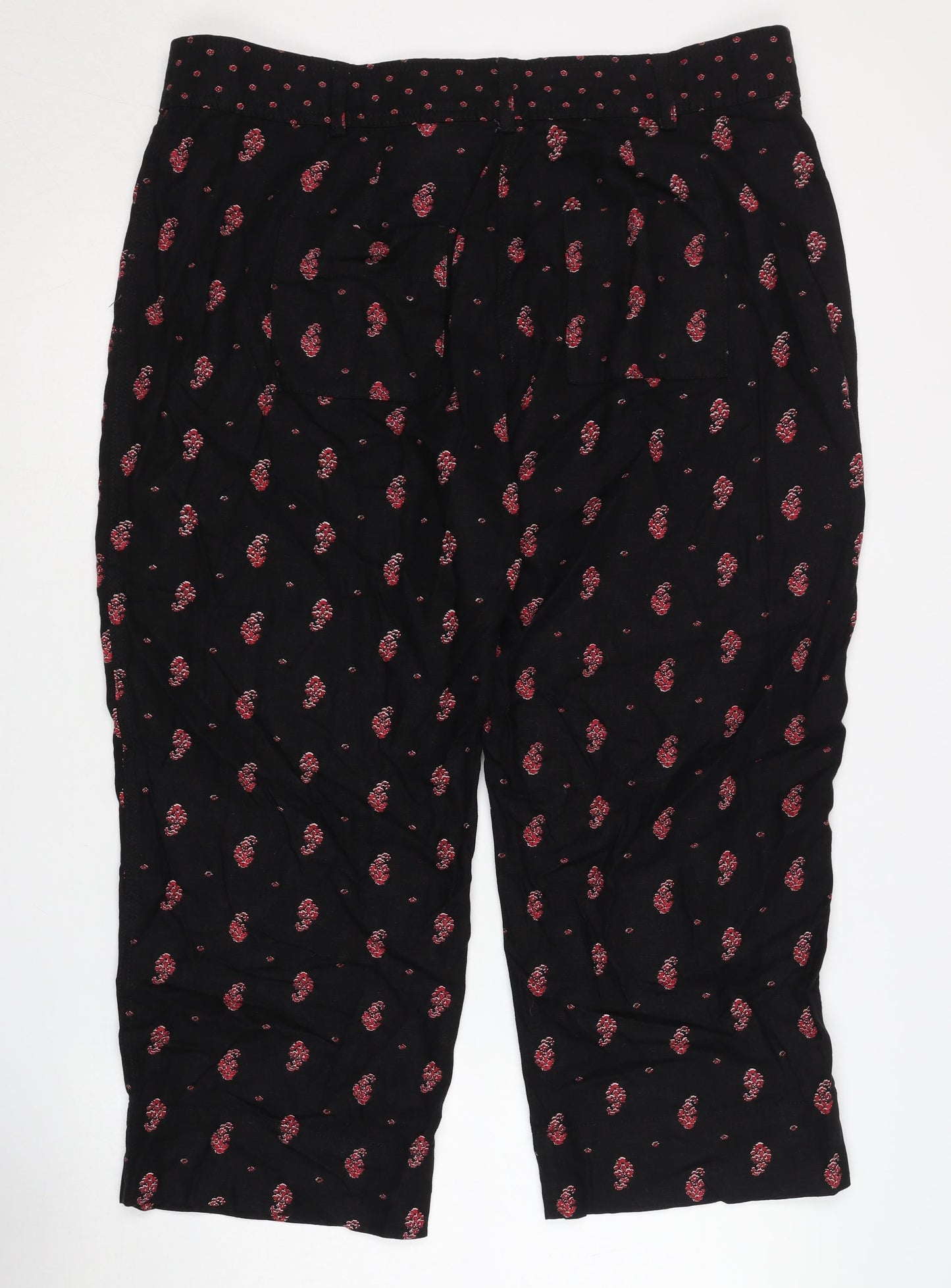 Womens UK Size 18 NEXT   Black Trousers