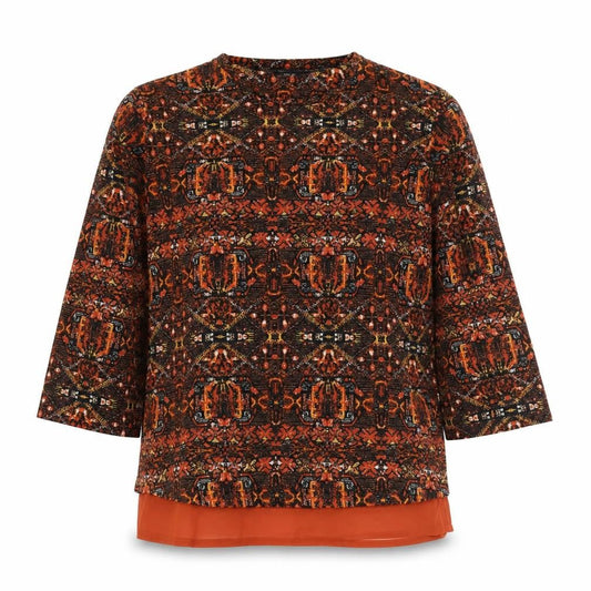 Womens UK Size L Isle Collection Multicoloured Pullover Jumper