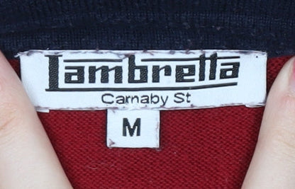 Lambretta Men's Multicoloured Polo Shirt M Casual