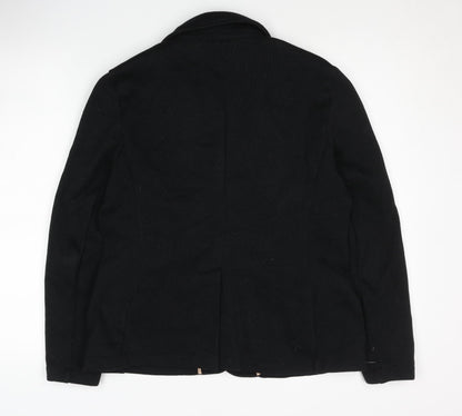 Lands' End Women's Black Petite Blazer M