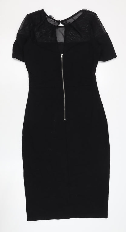 French Connection Black Sheath Dress, Women, Size 12
