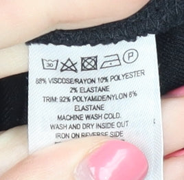 French Connection Black Sheath Dress, Women, Size 12