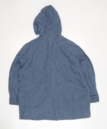 GAP Unisex Blue Medium Pullover Hoodie