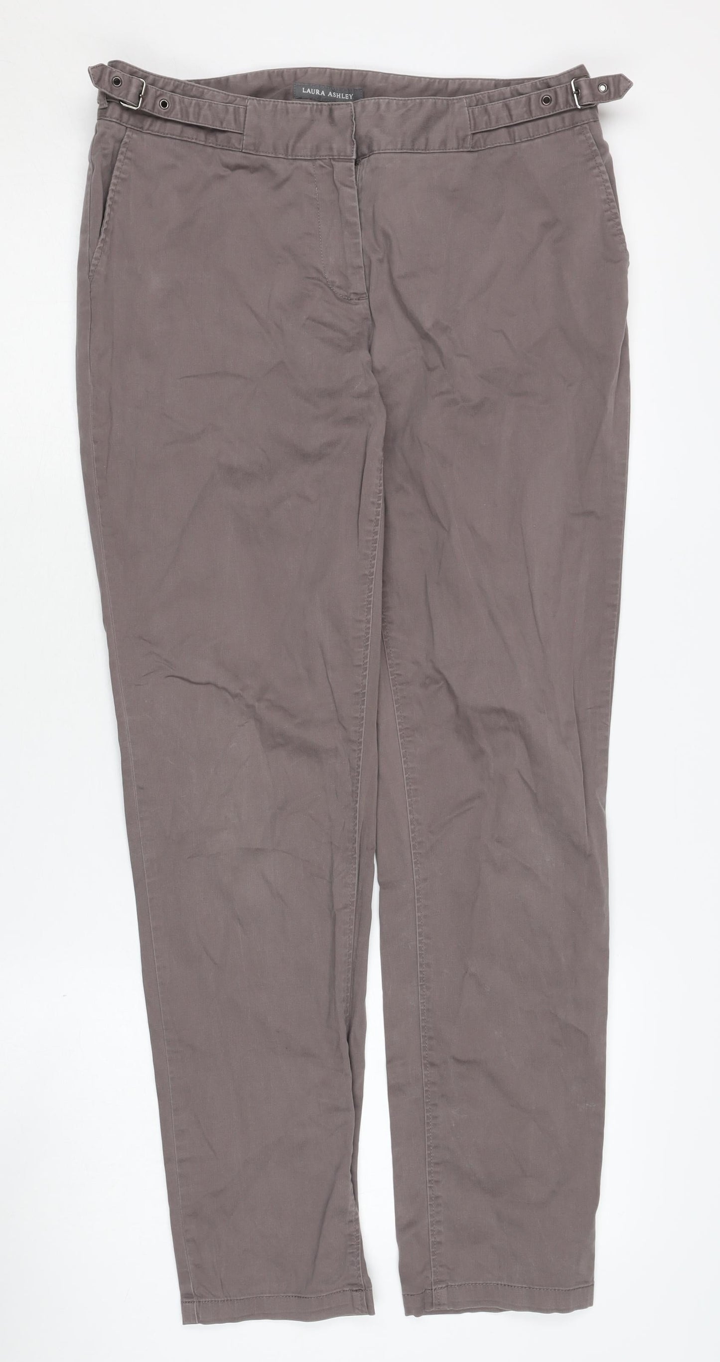 Laura Ashley Women's Brown Trousers Size 12