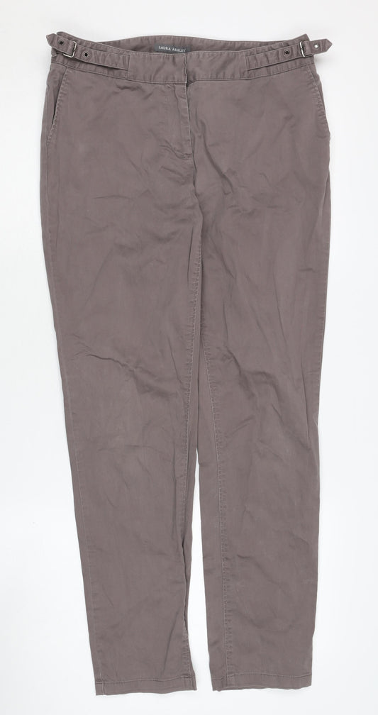 Laura Ashley Women's Brown Trousers Size 12