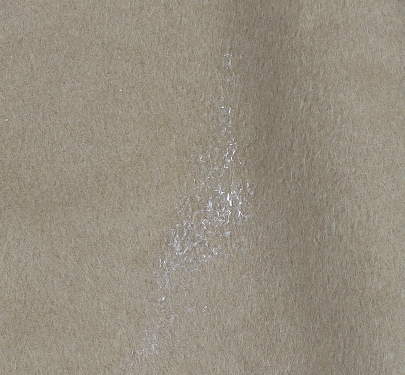 Michael Kors Women's Beige Wool Waistcoat, Size L, Casual Open