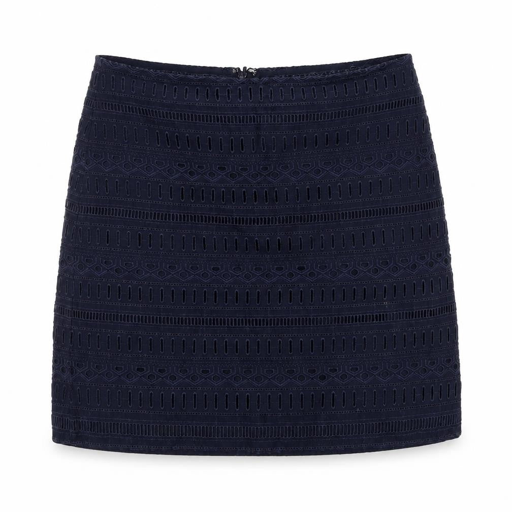 Womens UK Size 6 Gap Straight & Pencil Embroidered Skirt