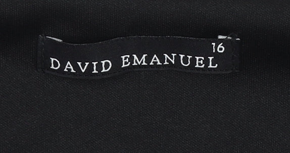 David Emanuel Women's Multicoloured Sleeveless Dress