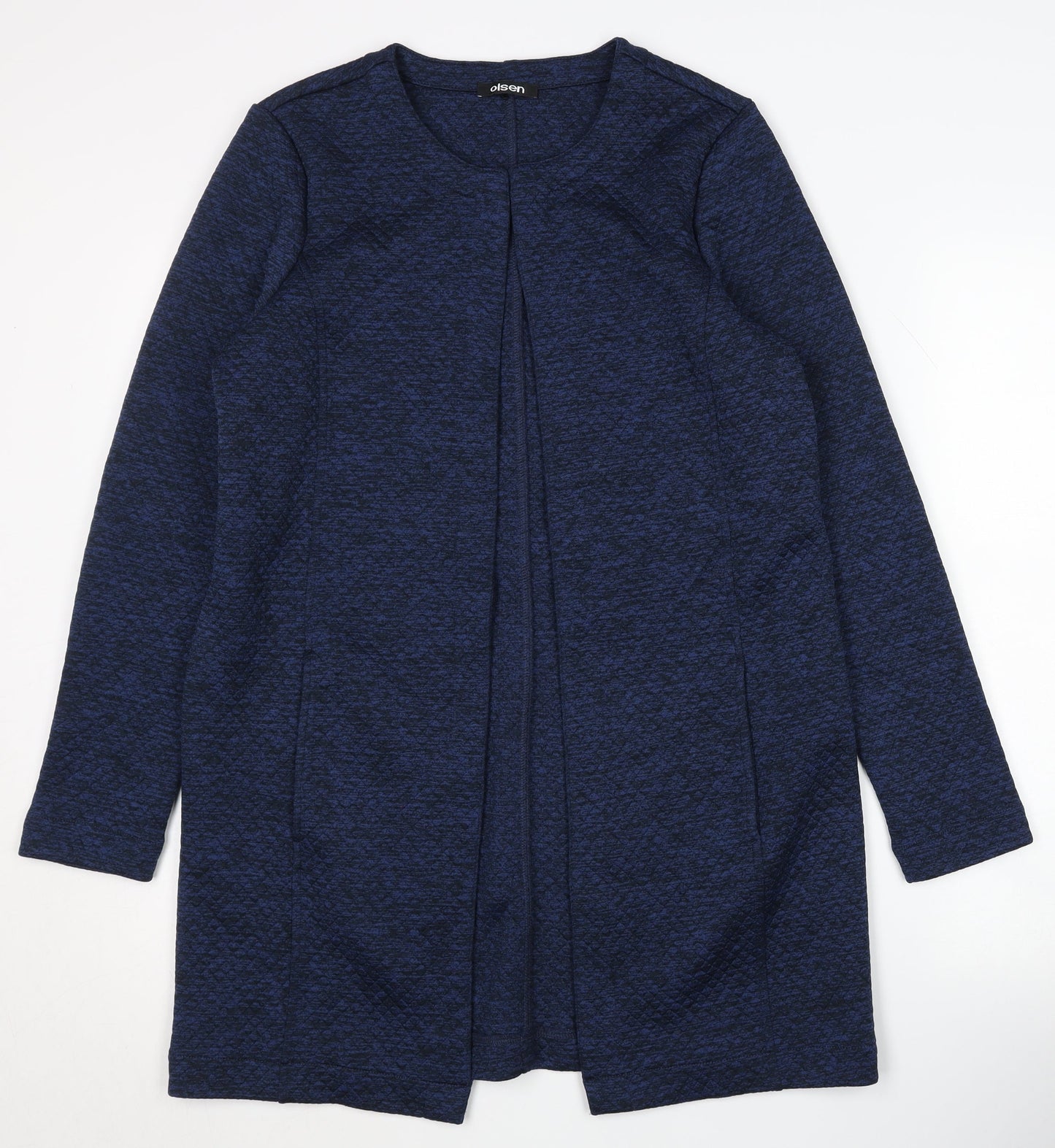 Womens UK Size 12 Olsen Blue Cardigan Jumper