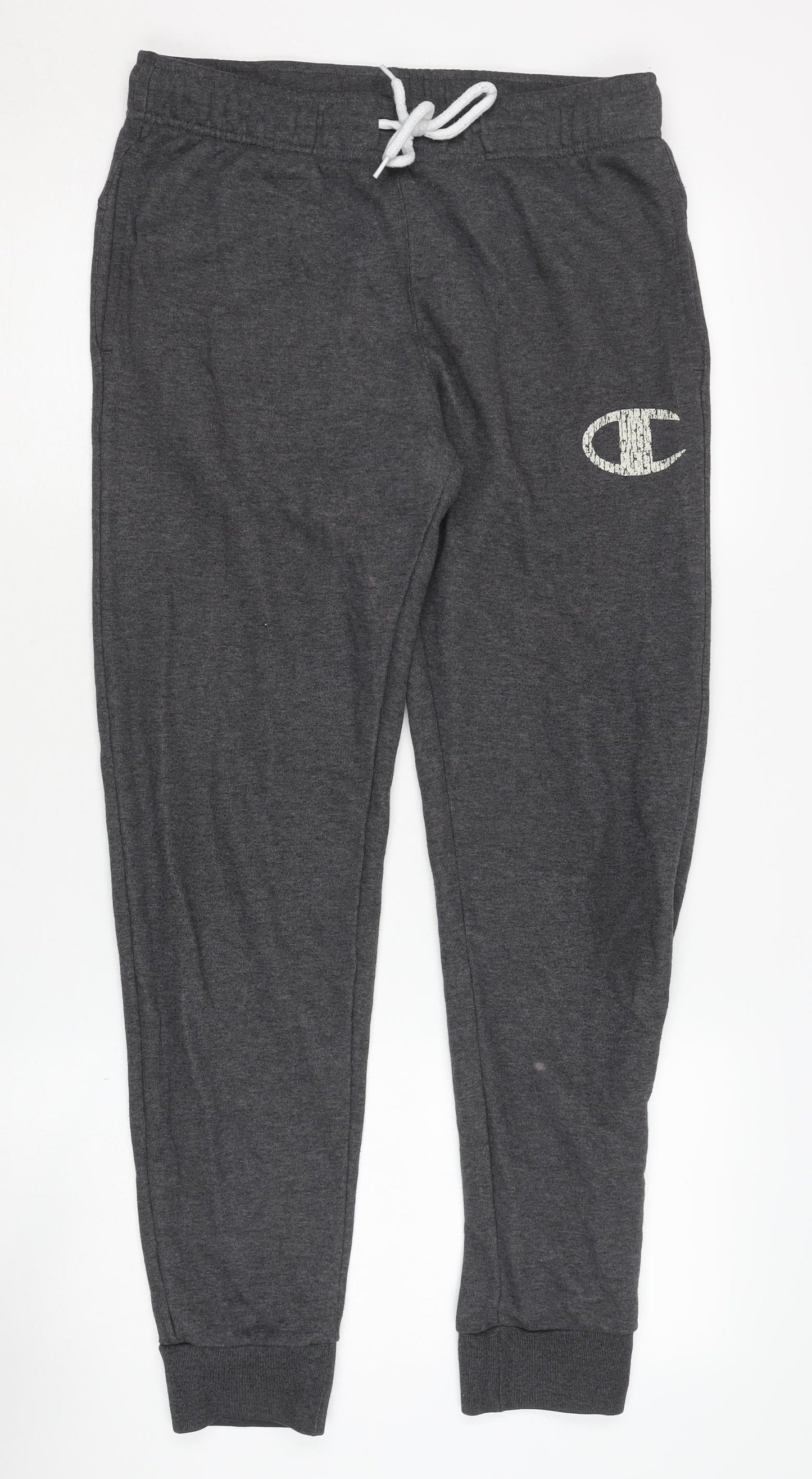 Mens UK Size M Champion-activewear Regular Fit Jogger Grey Trousers