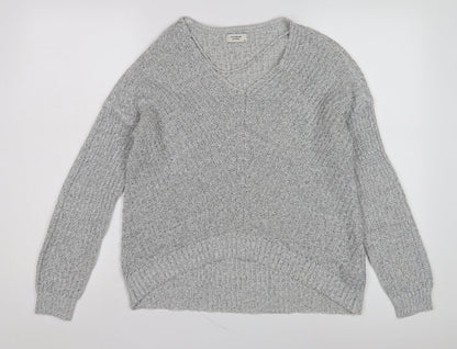 Womens UK Size XS Jacqueline de Yong Grey Pullover Jumper
