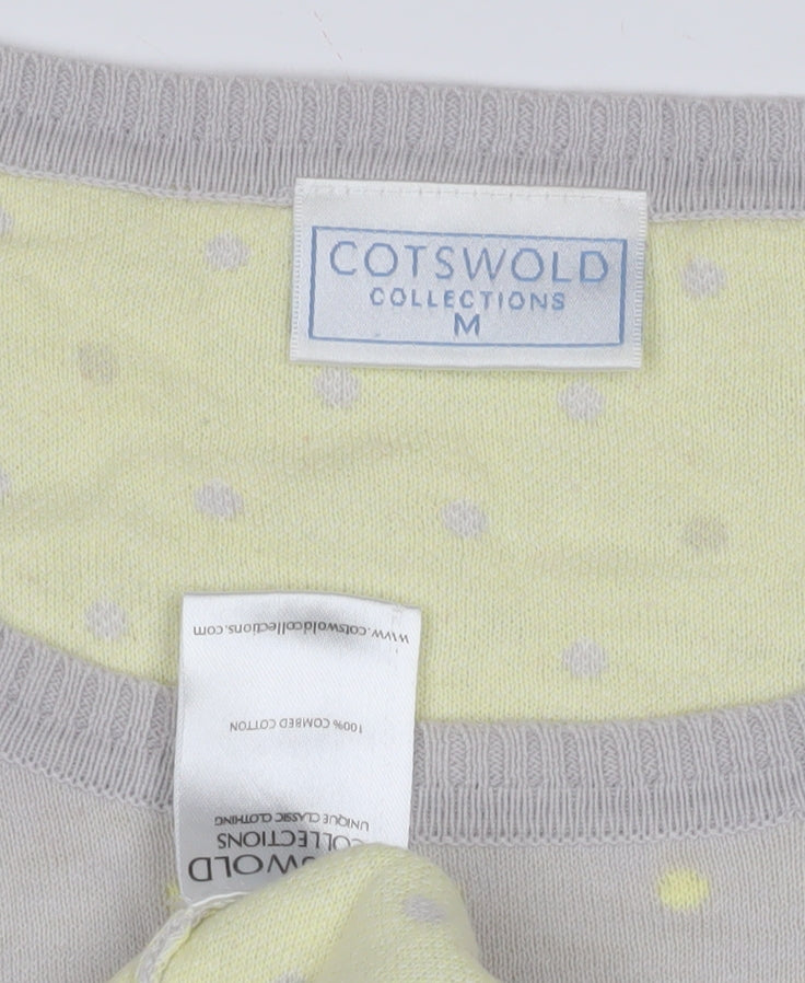 Womens UK Size M Cotswold Collections Grey Pullover Jumper