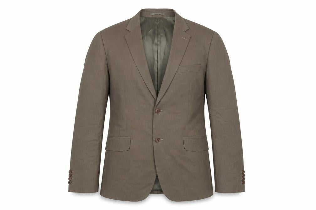Mens UK Size 44 Blazer Regular Brown Suit Jacket