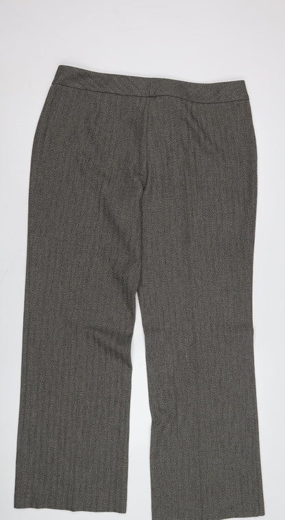 Womens UK Size 18 Marks and Spencer  BusinessCasual Grey Trousers