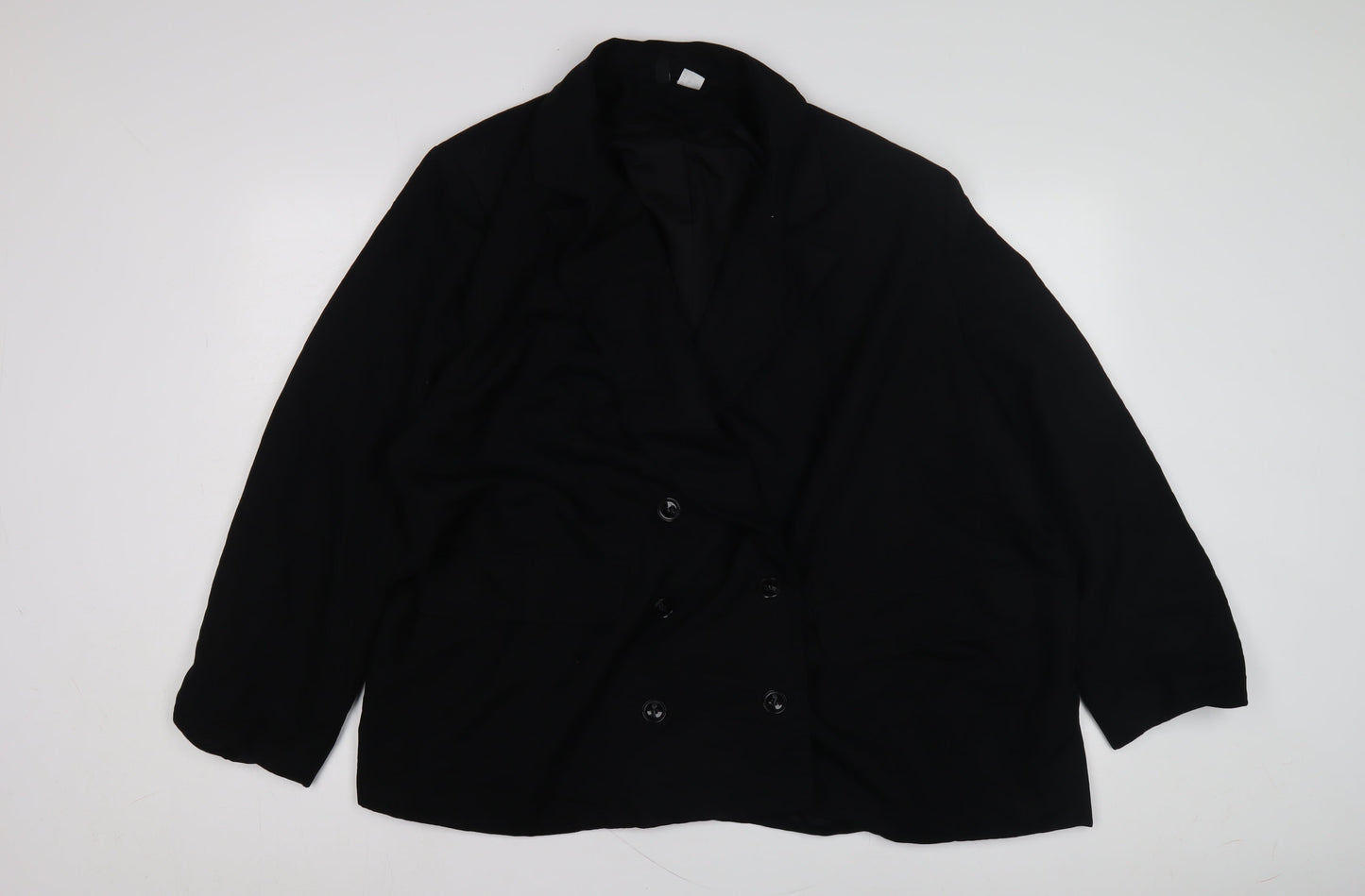 Womens UK Size XL Unknown Black Basic Jacket