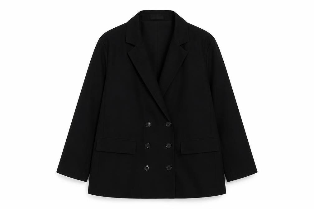 Womens UK Size XL Unknown Black Basic Jacket