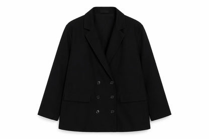 Womens UK Size XL Unknown Black Basic Jacket