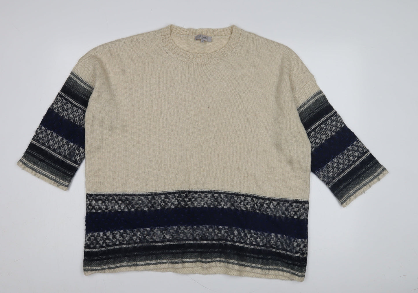 Womens UK Size L Great Plains Beige Pullover Jumper