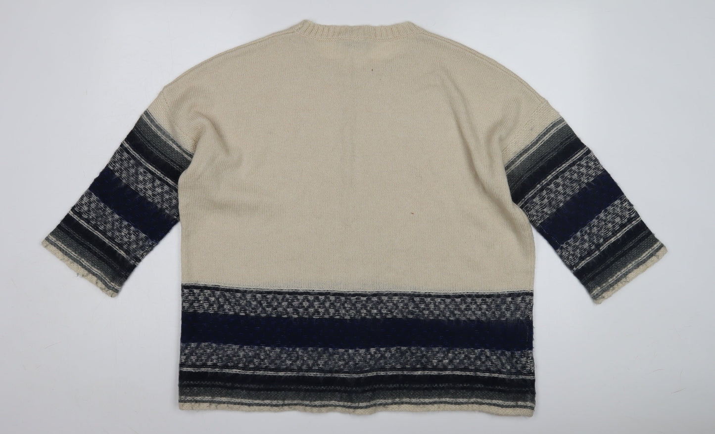 Womens UK Size L Great Plains Beige Pullover Jumper