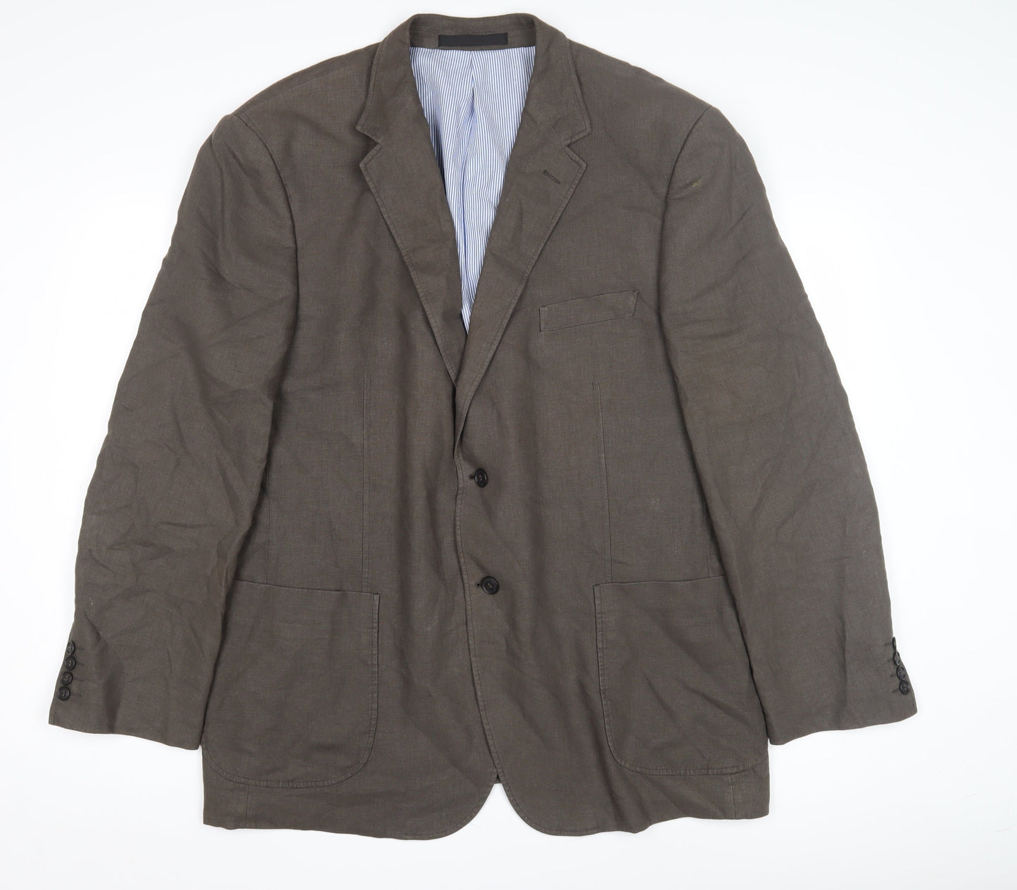 Mens UK Size 46/M Impressions Brown Basic Jacket