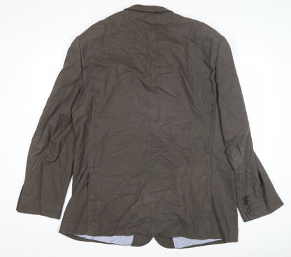 Mens UK Size 46/M Impressions Brown Basic Jacket