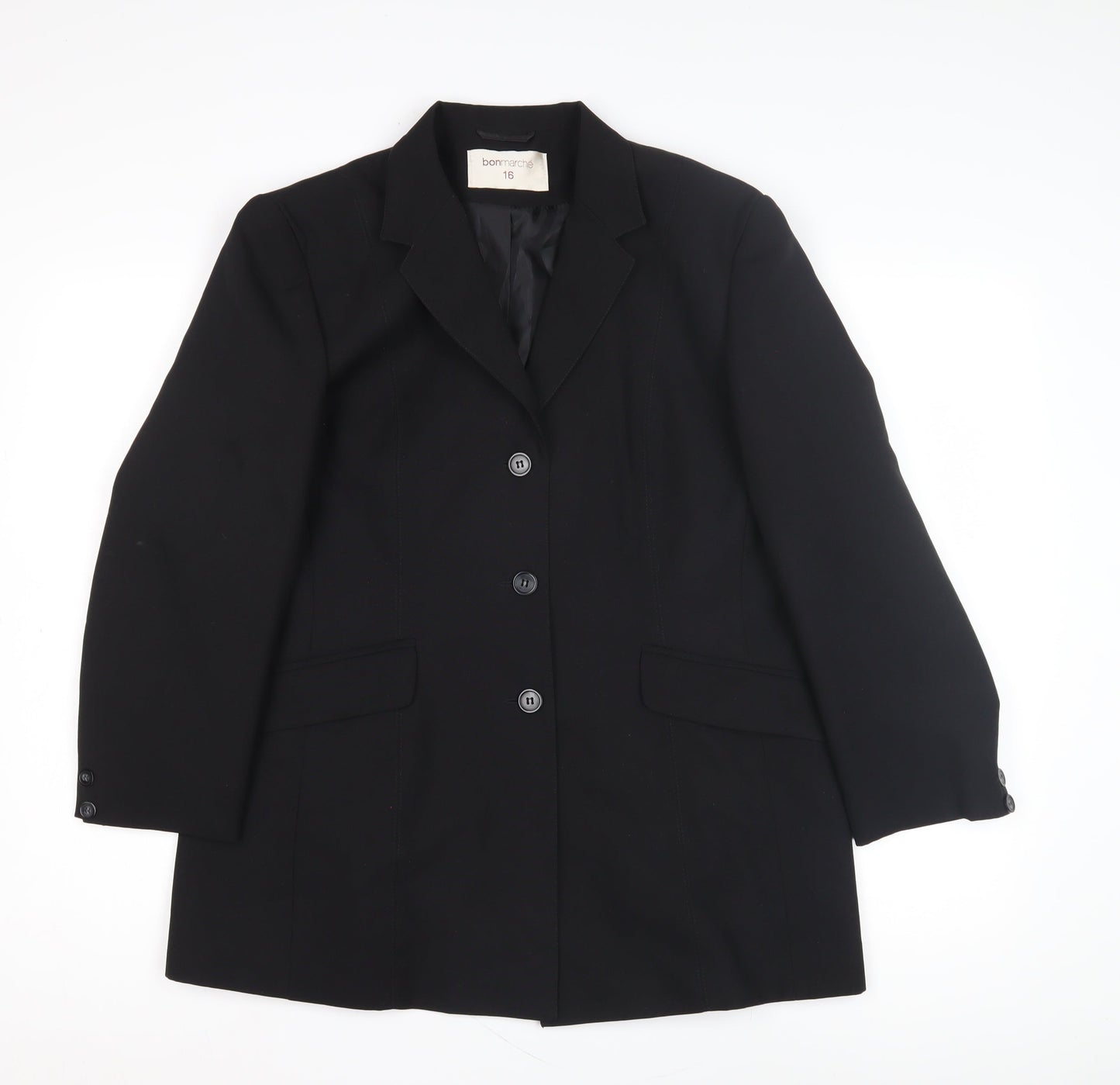 Womens UK Size 16 Bonmarché Black