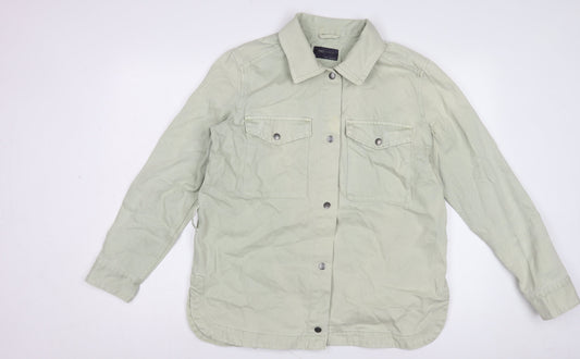 Womens UK Size 12 Marks and Spencer Green Basic Jacket