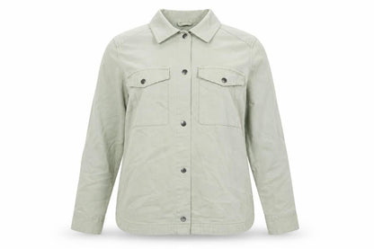 Marks & Spencer Women's Green Cotton Jacket, Size 12