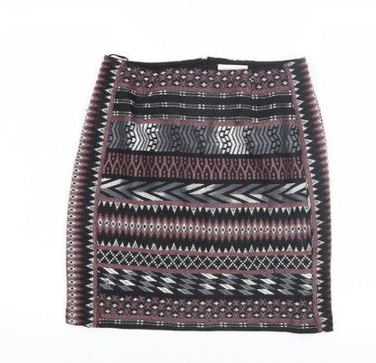 Monsoon Women’s Multicoloured Geometric Pencil Skirt Size 8