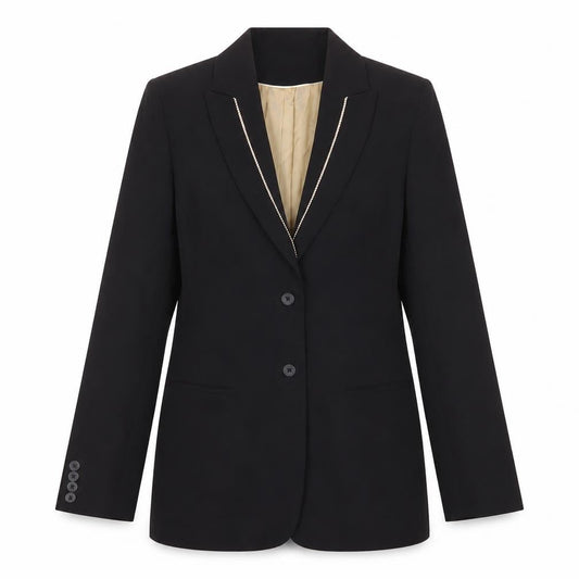 Womens UK Size 10 Autonomy Black Basic Jacket