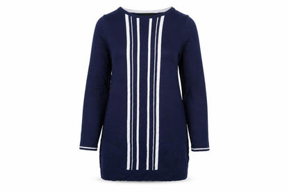 Womens UK Size 16 Evans Blue Pullover Jumper