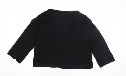 Womens UK Size 16 Precis Black Basic Jacket