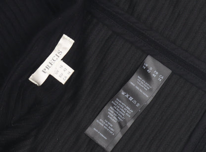 Womens UK Size 16 Precis Black Basic Jacket