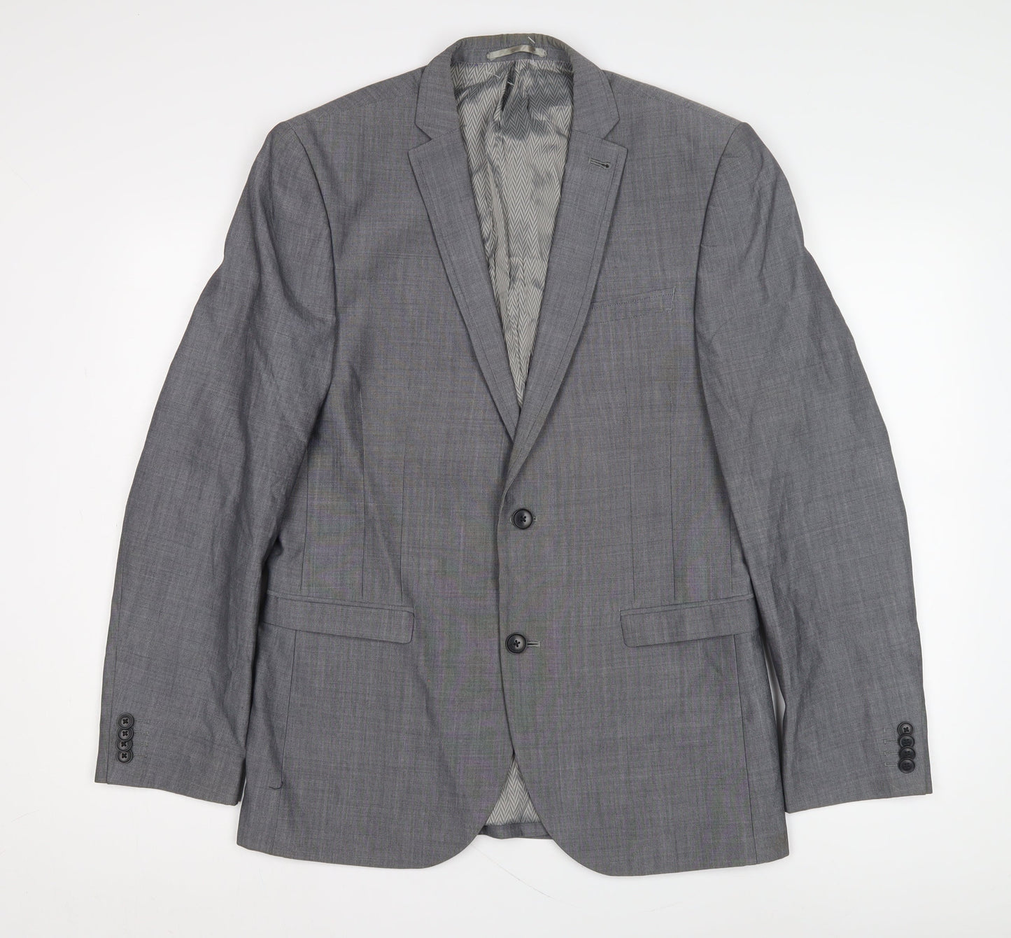 Mens UK Size 40 NEXT Regular Grey Suit Jacket