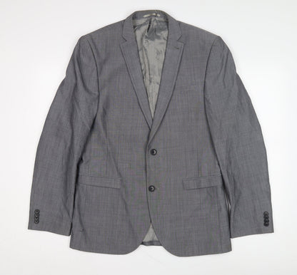 Mens UK Size 40 NEXT Regular Grey Suit Jacket