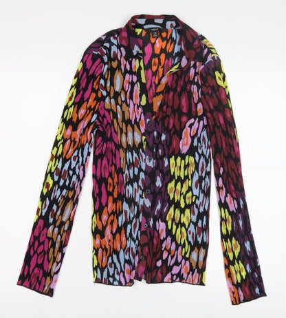 Next Women's Multicoloured Animal Print Shirt, Size 10