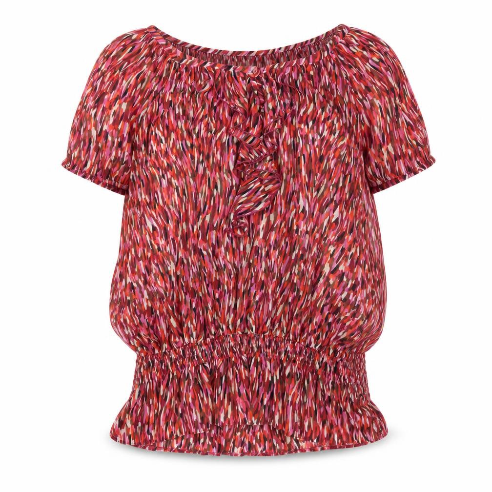 Womens UK Size 16 BHS Multicoloured Tunic Blouse