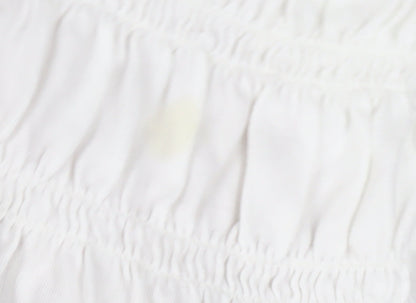 Womens UK Size 10 NEXT White Basic Blouse